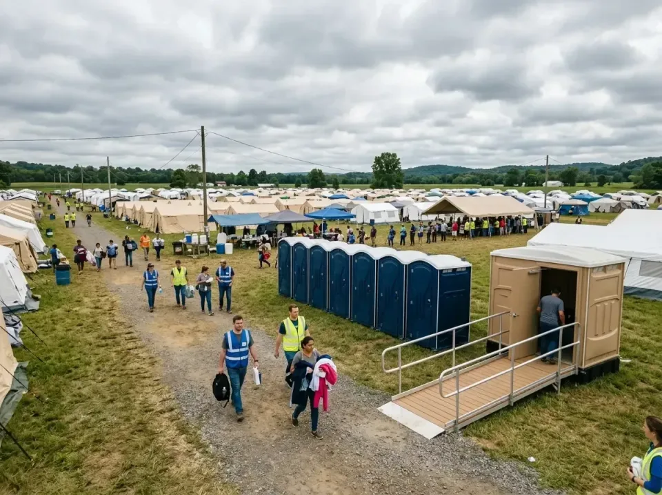 disaster-relief-camp-restrooms-010 — frequently asked questions, Dumpster & Portable Bathrooms Rental in Fort Polk North, LA